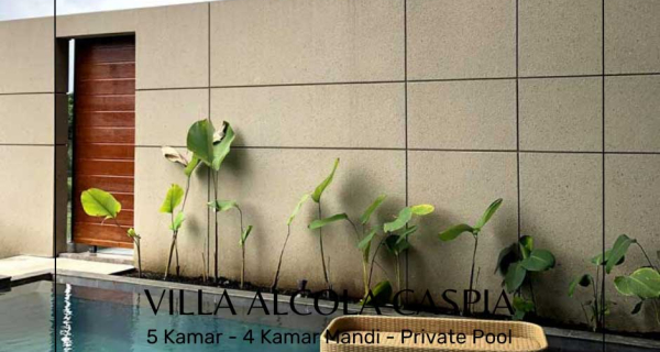 Villa Mewah Setara Hotel Bintang 5 di Batu, Villa Alcola Caspia