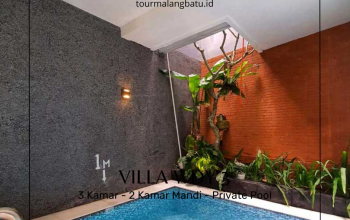 Villa 3 Kamar di Batu, Villa WDY 3