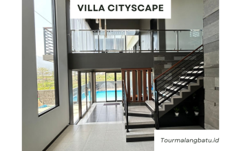 Villa View Gunung Terbaru di Batu, Villa Cityscape