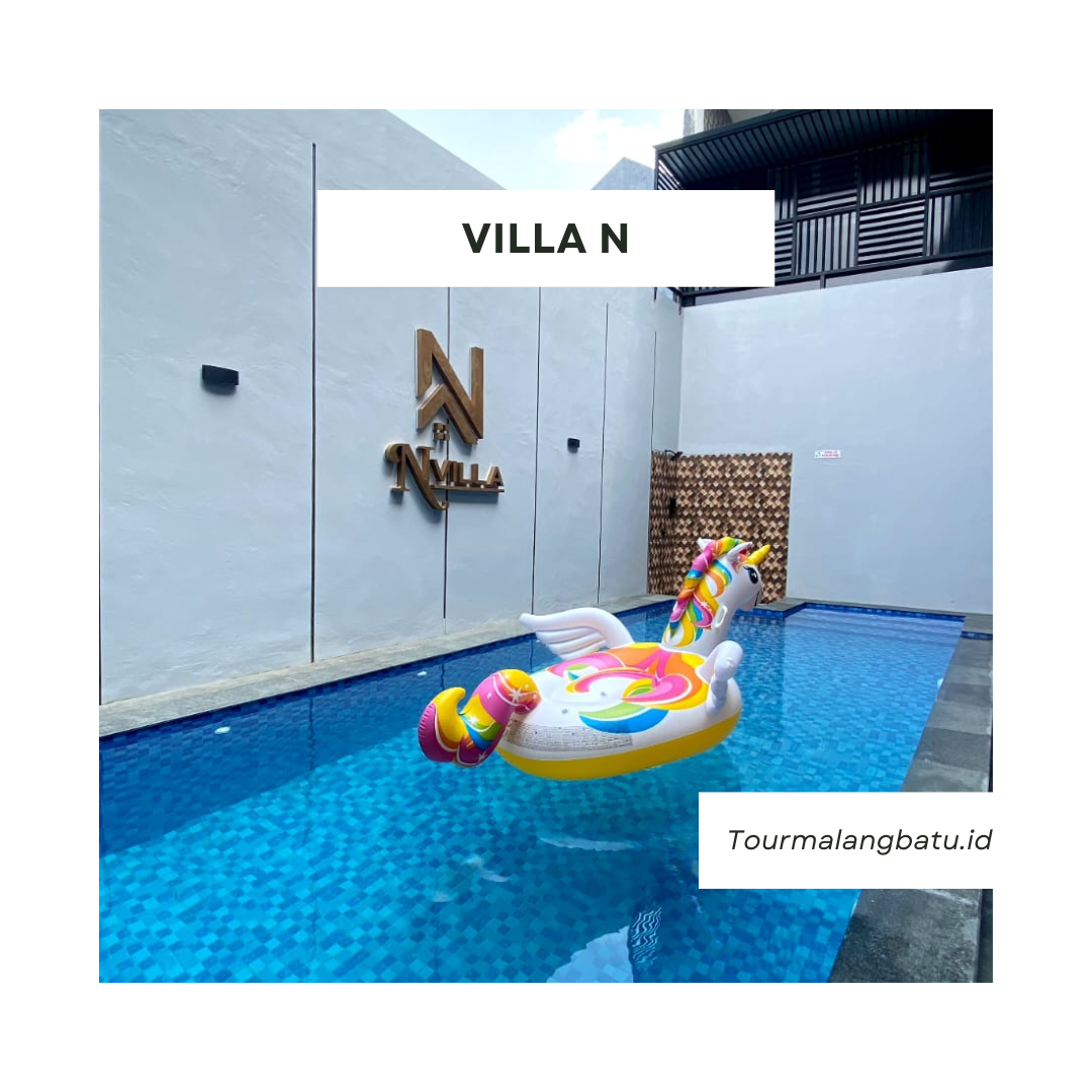 Villa 4 Kamar Minimalist di Batu, Villa N