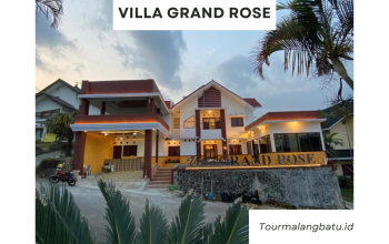 Villa 8 Kamar Terbaru di Batu, Villa Grand Rose