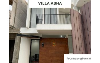 Villa 2 Kamar Terbaru di Batu, Villa Asha