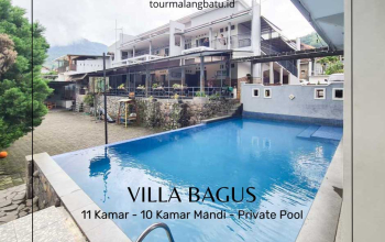 Villa 11 Kamar di Batu, Villa Bagus