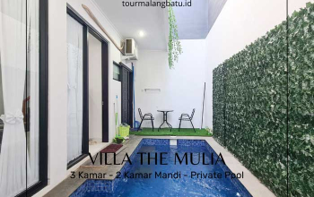 Villa Private Pool Murah dekat Jatim Park 1, Villa The Mulia