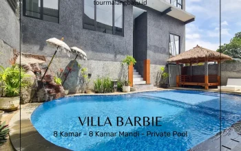 Villa 8 Kamar Murah dekat Jatim Park 2, Villa Barbie