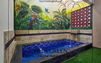 Villa Termurah di Kota Batu, Villa Green