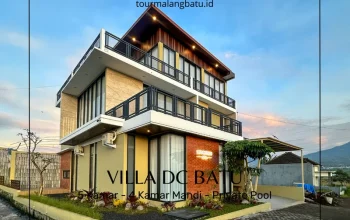 Villa 5 Kamar Full AC Dekat Jatim Park 3, Villa DC Batu